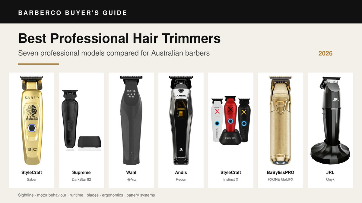 Best Professional Hair Trimmers in Australia: 7 Models Compared (2026)
