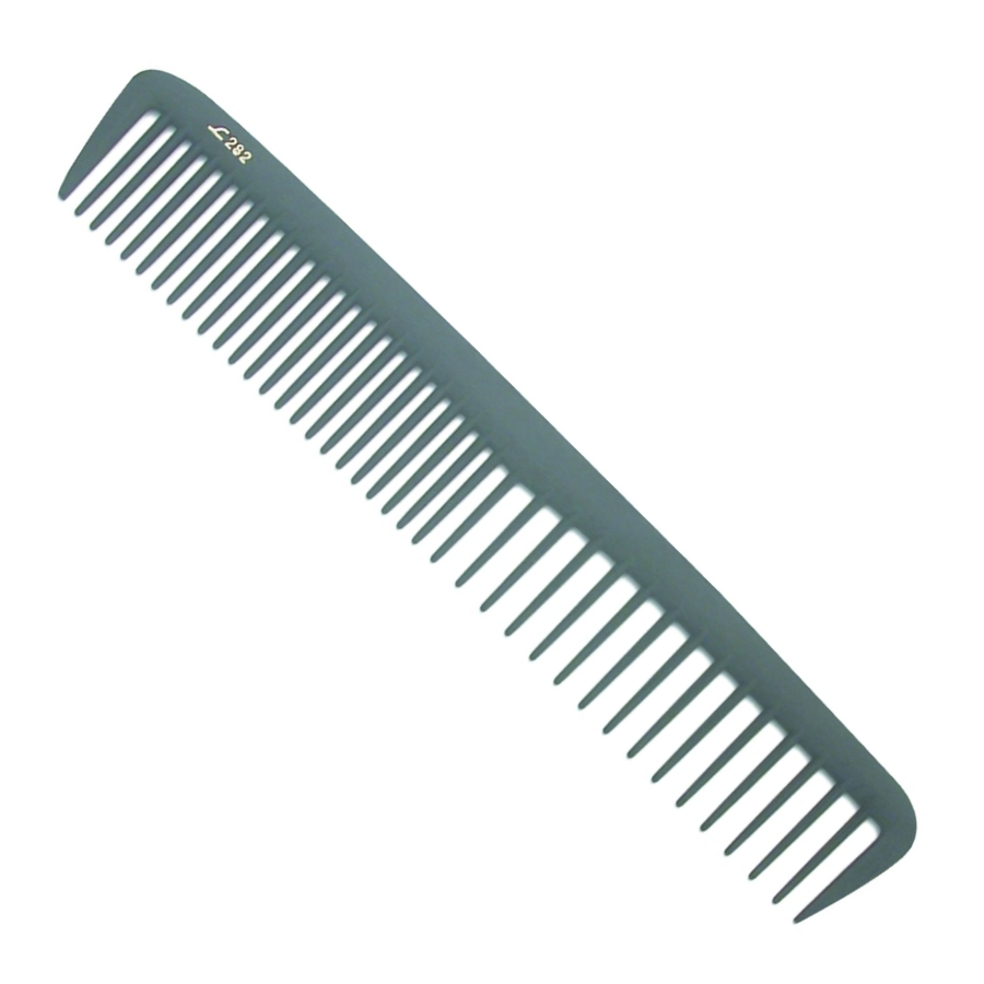 Leader Carbon Comb #282, Dressing, Extra Wide Teeth
