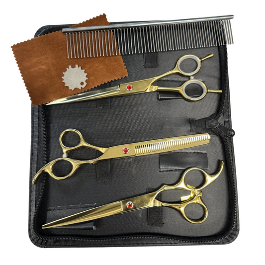 Barberco Scissor Kit Gold