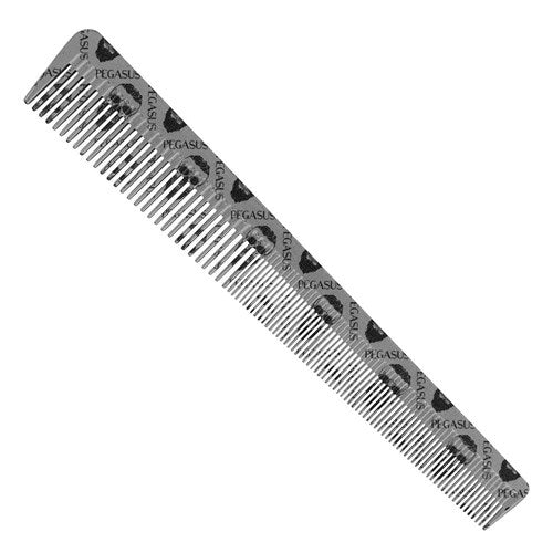 Pegasus Skulleto No 303 Silver Barber Tapered Comb