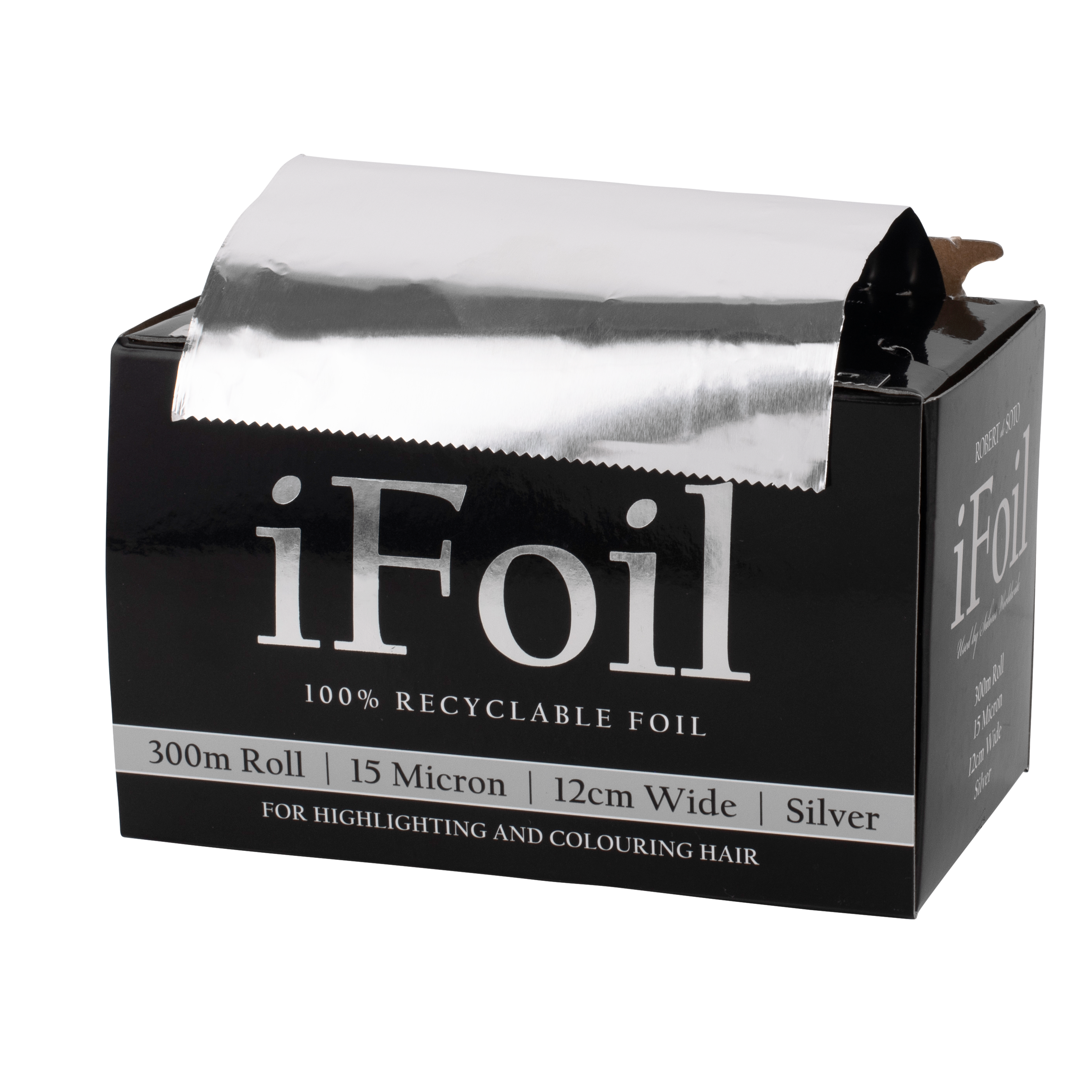 Robert Desoto Ifoil 15 Micron Foil 300m X 125mm - Silver