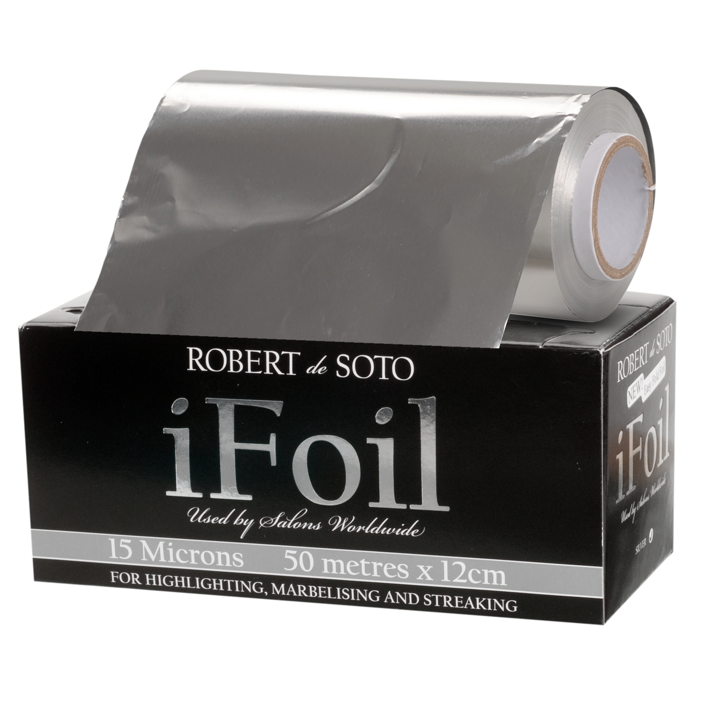 Robert Desoto Ifoil 15 Micron Foil 50m - Silver