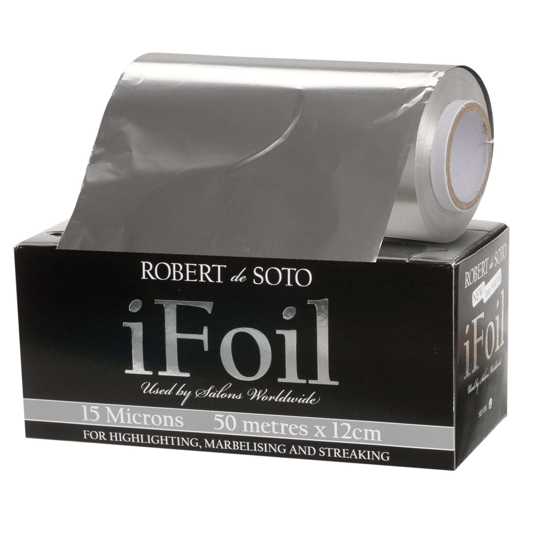 Robert Desoto Ifoil 15 Micron Foil 50m - Silver