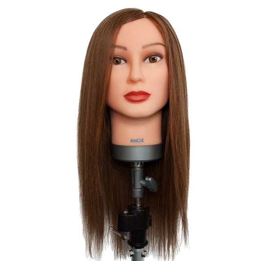 Dateline Professional Mannequin Long Chinese Hair Brown - Angie