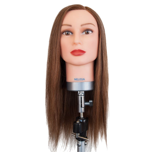 Dateline Professional Mannequin Long Indian Hair Light Brown - Melissa