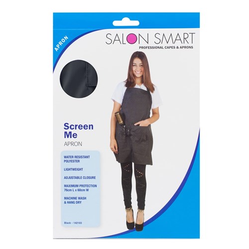 Salon Smart Screen Me Apron - Black Matt