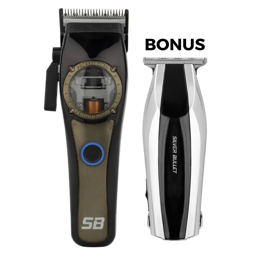 Silver Bullet Headliner Clipper With Free Compact Trimmer