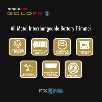 BaBylissPRO FXONE GoldFX Trimmer (Preorder)