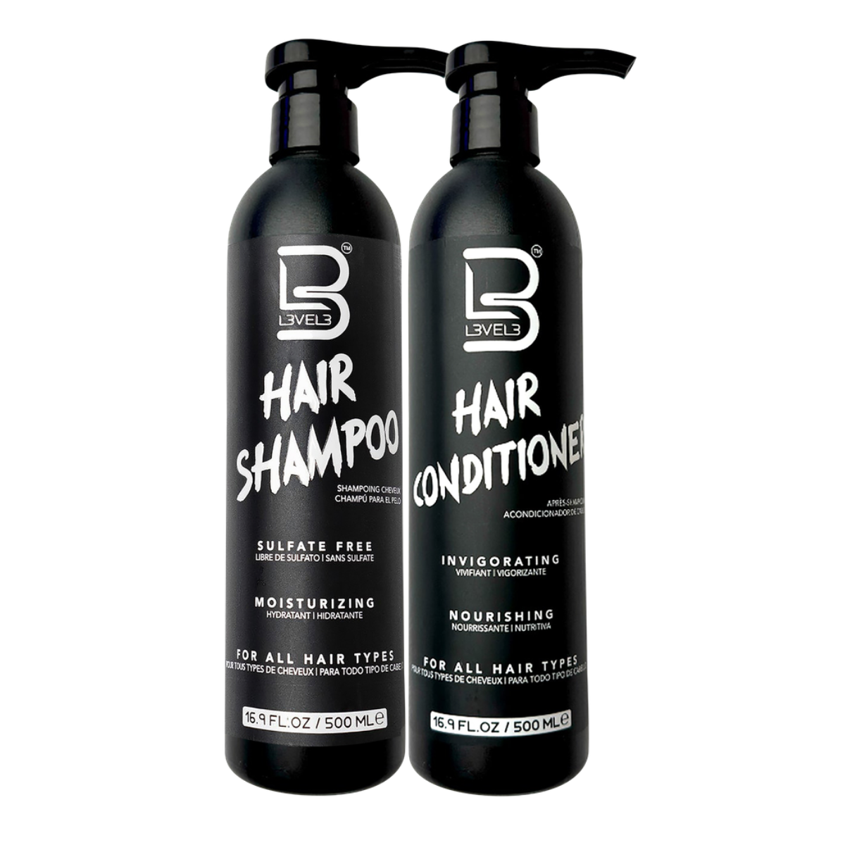 L3VEL3 Sulfate-Free Shampoo - 500ml