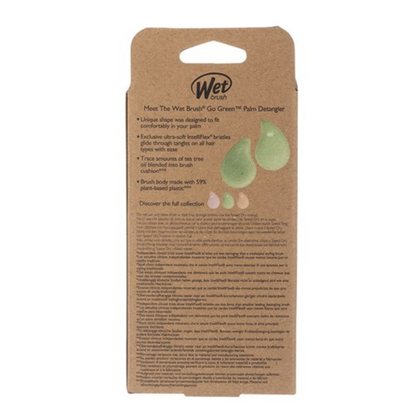 WetBrush Go Green Palm Detangler - Green