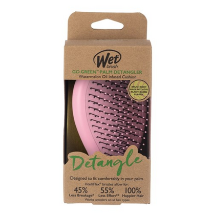 WetBrush Go Green Palm Detangler - Pink