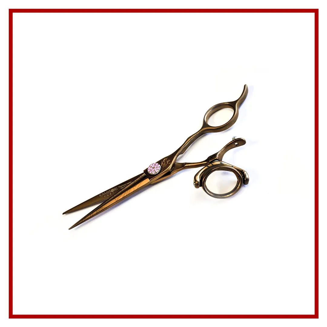 Kamisori Jewel Iii Double Swivel Professional Haircutting Shears - 5.5L