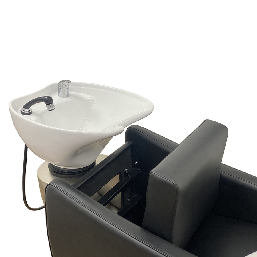 Malibu Shampoo Unit - Black