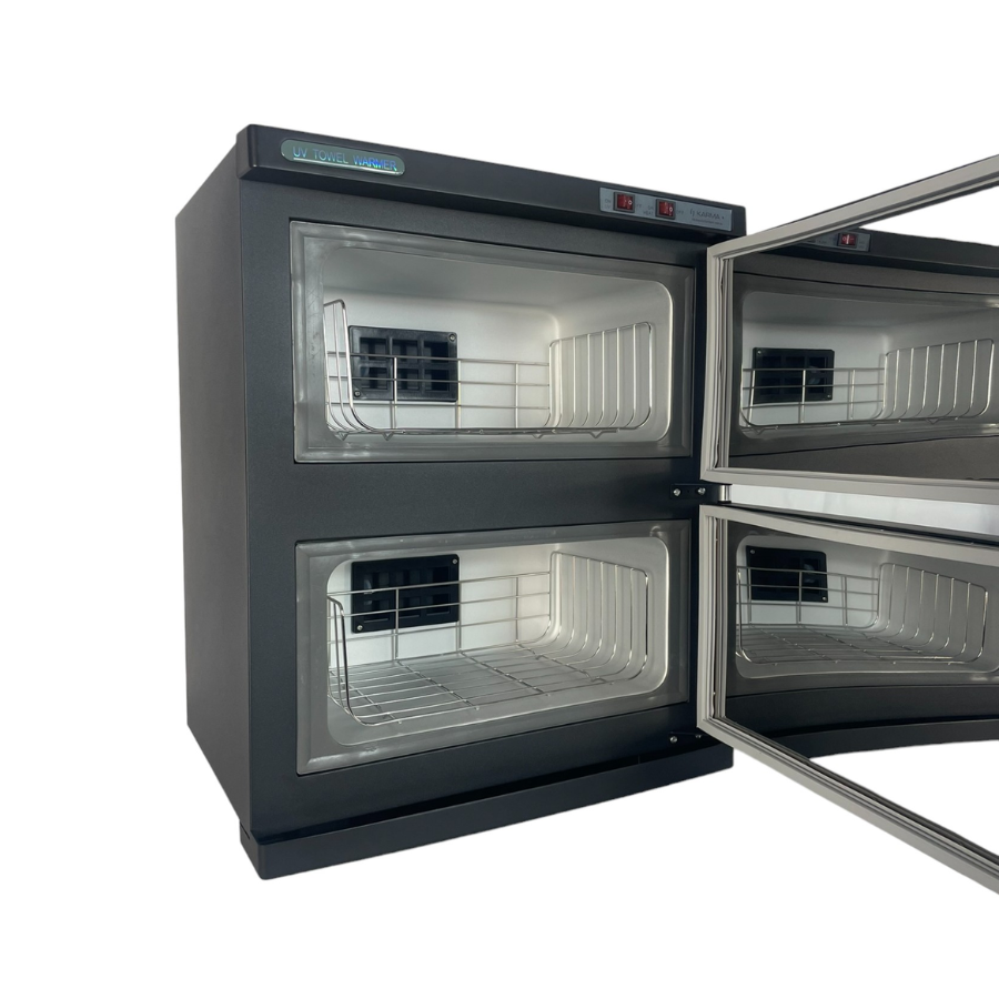 Karma Hot Towel Cabinet 32L - Black