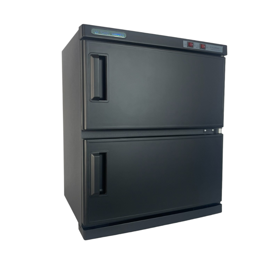 Karma Hot Towel Cabinet 32L - Black