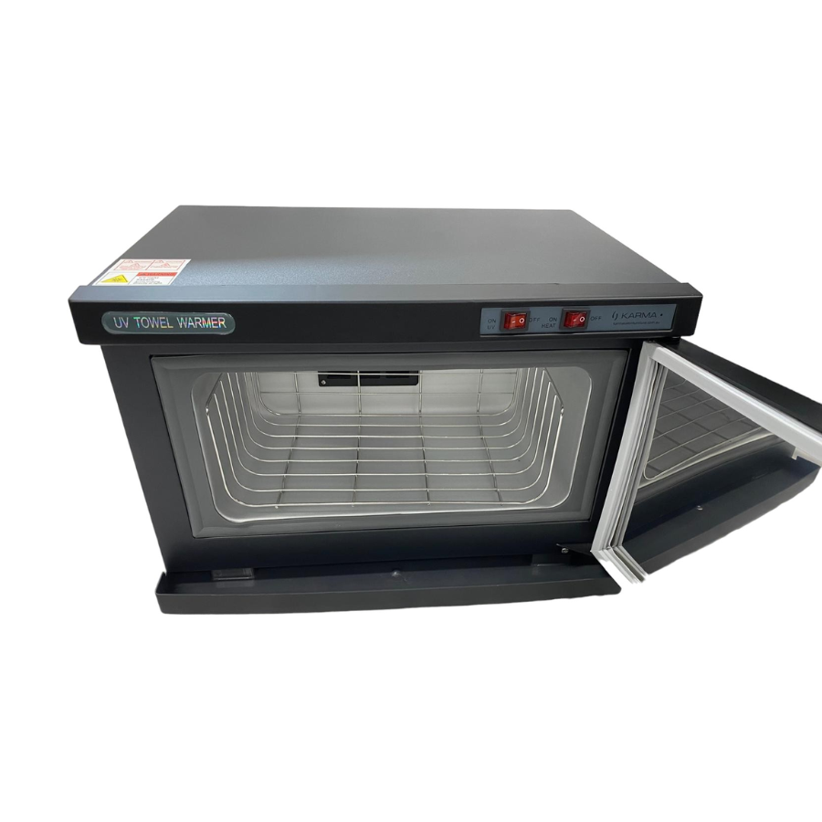Karma UV Hot Towel Cabinet 18L - Black