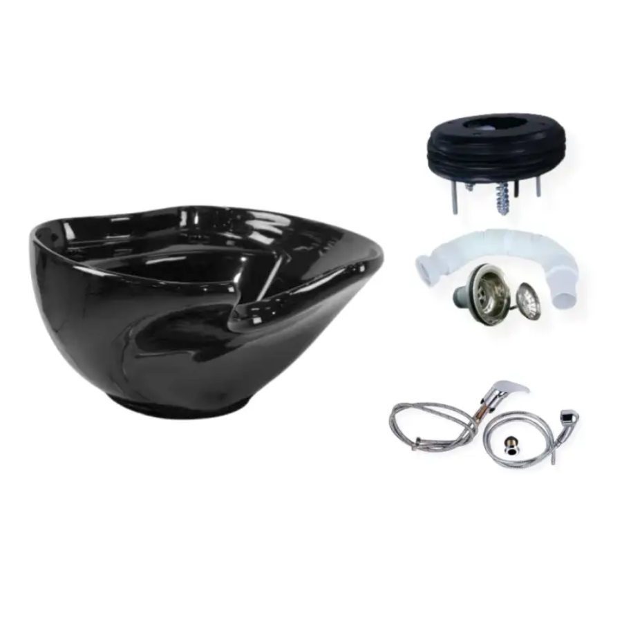 Karma Shampoo Basin Complete – Deep Black
