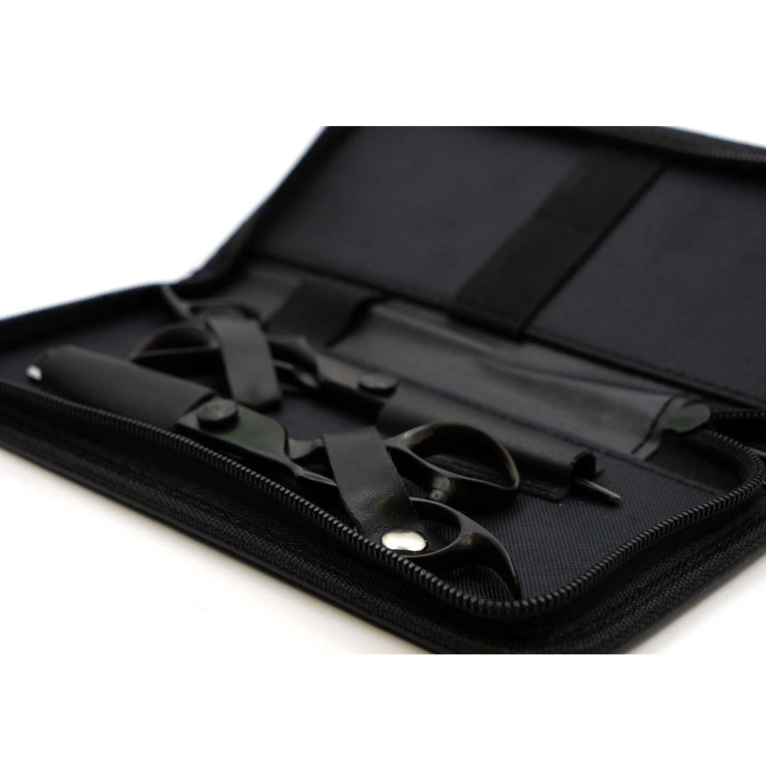 Global Scissors Ebony Haircutting Scissors Set