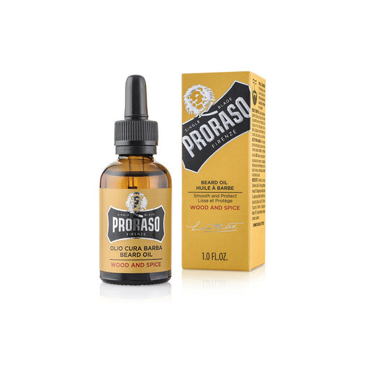 Proraso Beard Oil Wood And Spice 30ml - Ref 400740