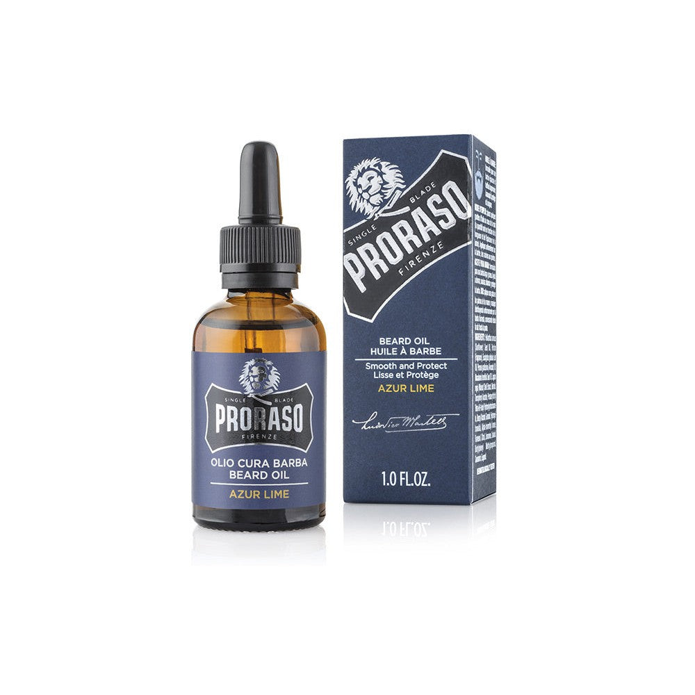 Proraso Beard Oil Azur Lime 30ml - Ref 400741