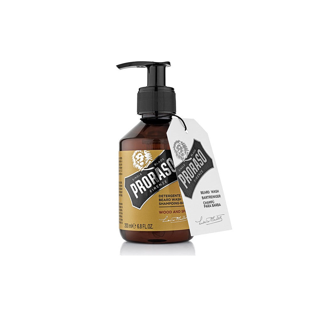 Proraso Beard Wash Wood And Spice 200ml - Ref 400750
