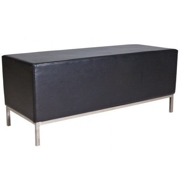 Ottoman - Black Upholstery