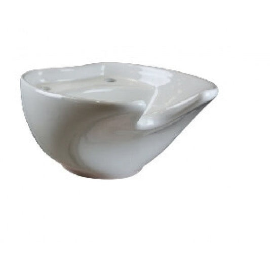 Coral White Ceramic Basin