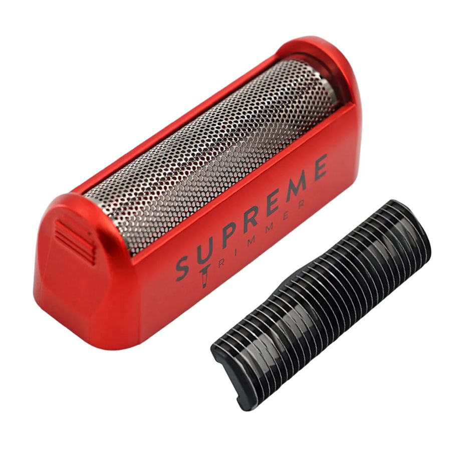 Supreme ST Solo Shaver Replacement Foil & Blade - Red