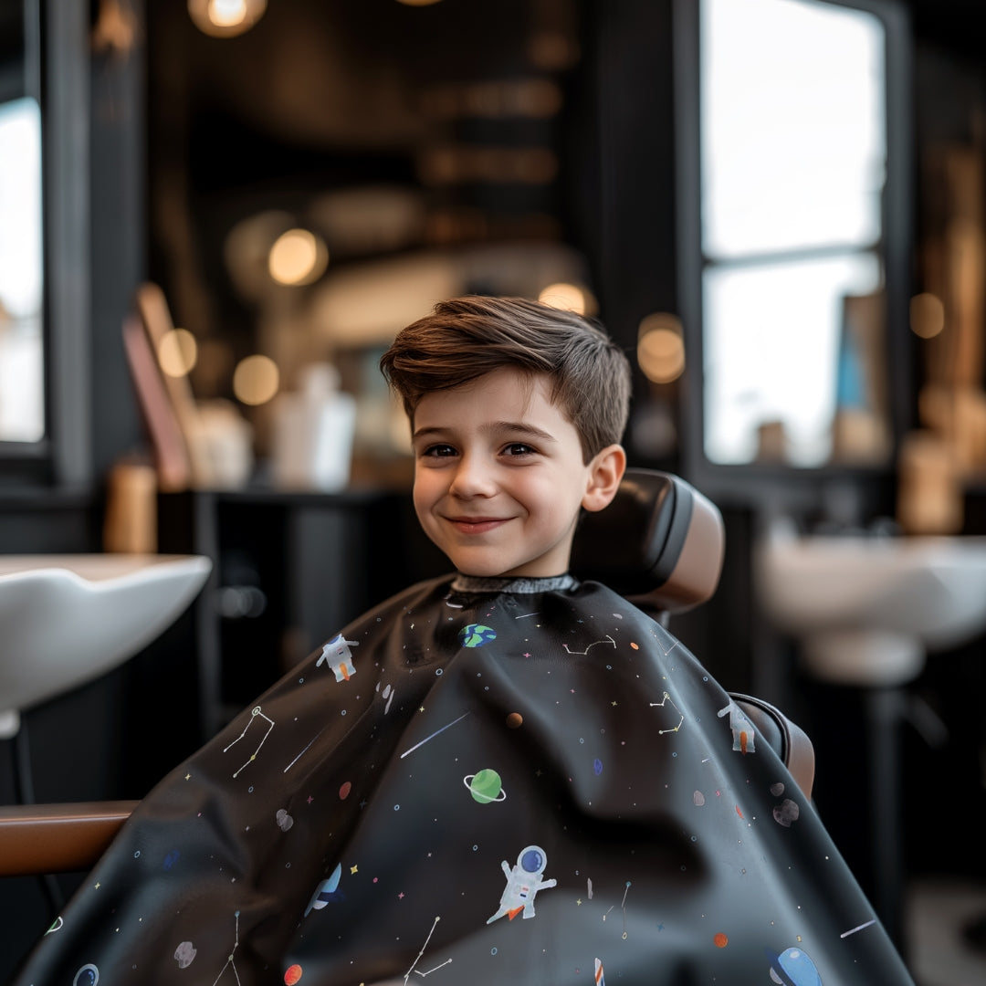 Wahl Kiddy cape – Astronaut Design