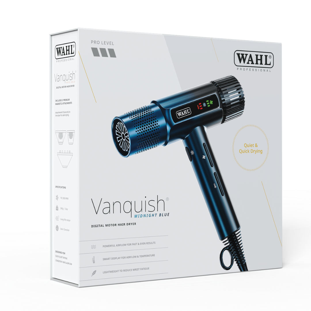 Wahl Vanquish Hair Dryer - Midnight Blue