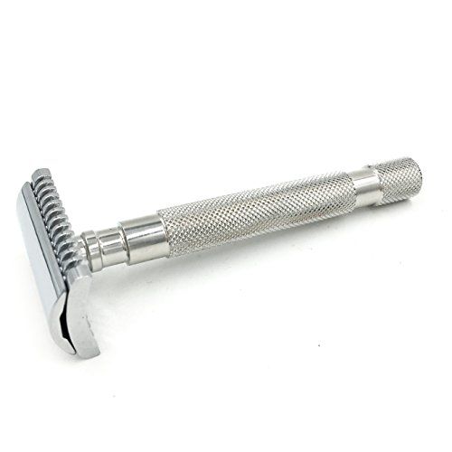 Parker 68s Safety Razor Stainless Steal Handle Open Comb