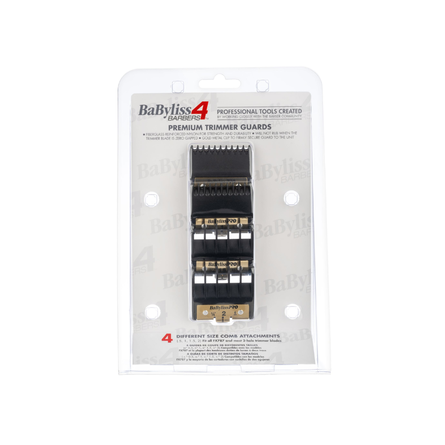 BaBylissPRO Barberology Outliner Trimmer Comb Attachments - 4pc