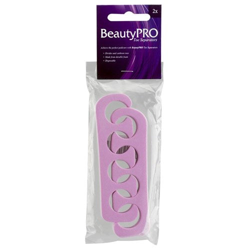 Beautypro Toe Separators 2pc - Pink