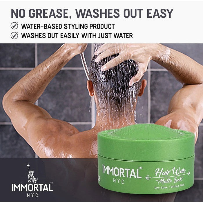 Immortal Nyc Matte Look Hair Wax 150ml