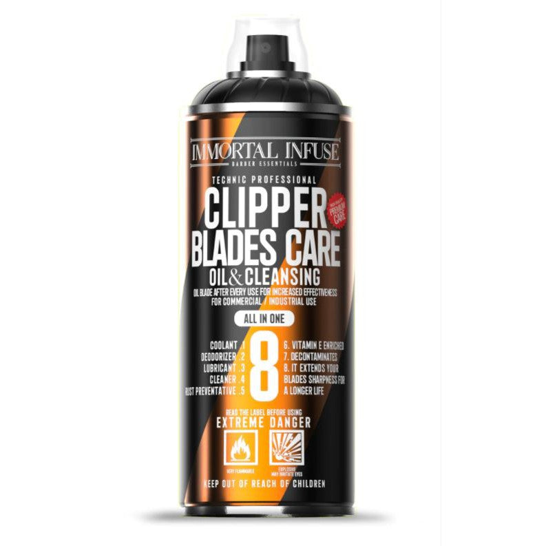 Immortal 8 In 1 Clipper Blade Care 400ml
