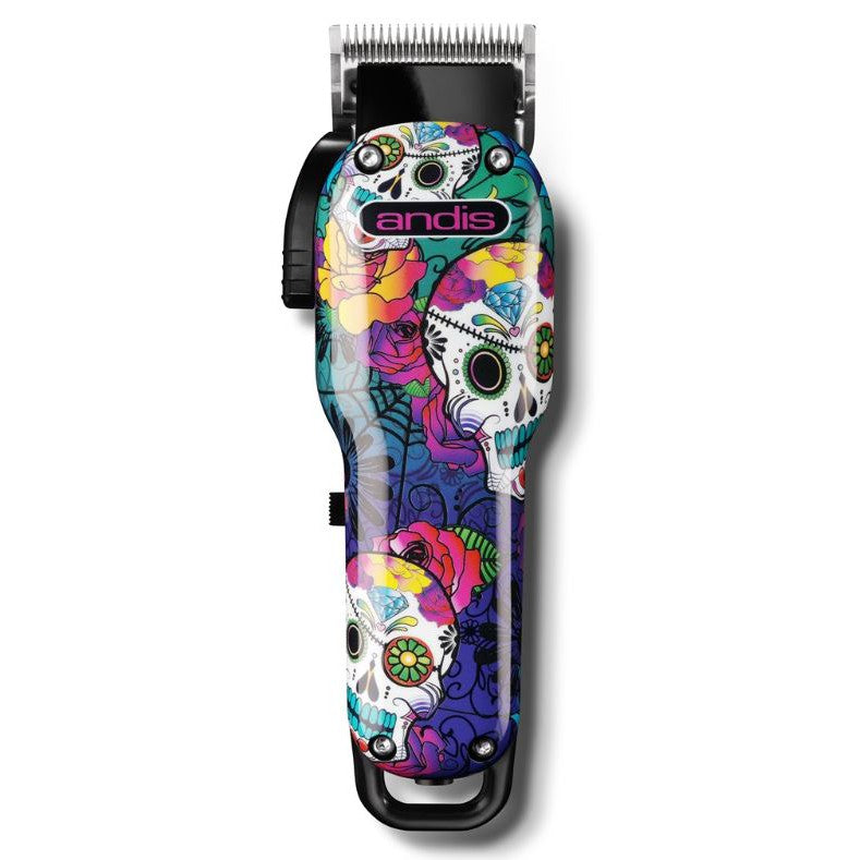 Andis Cordless Us Pro Li Clipper - Sugar Skull Design
