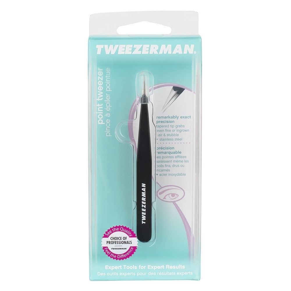 Tweezerman Point Tweezer Black