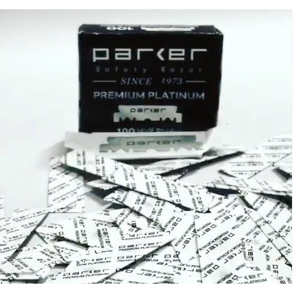 Parker Premium Platinum Half Blades 100 Pack