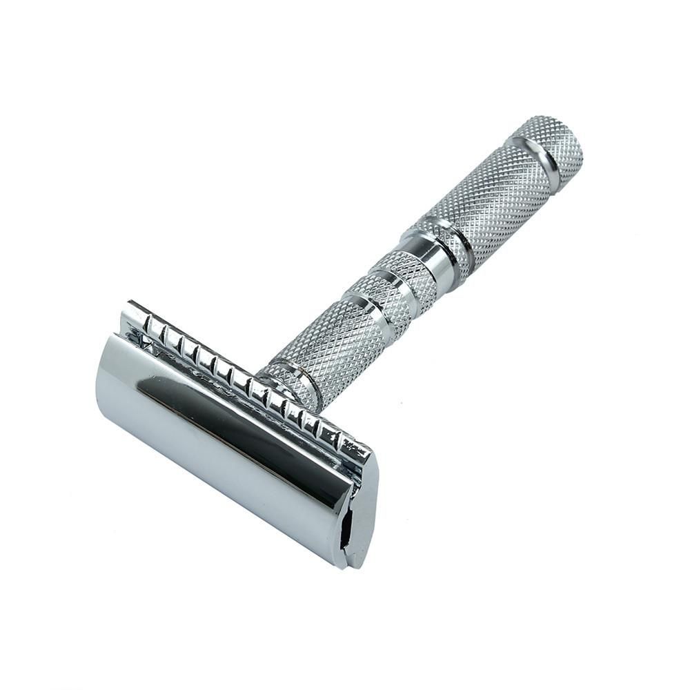 Parker Travel Safety Razor With Leather Case