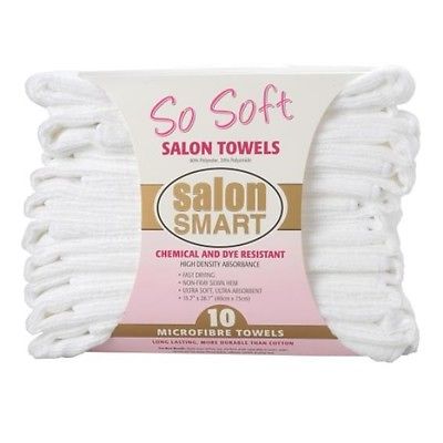 Salon Smart So Soft Microfibre Towel-white