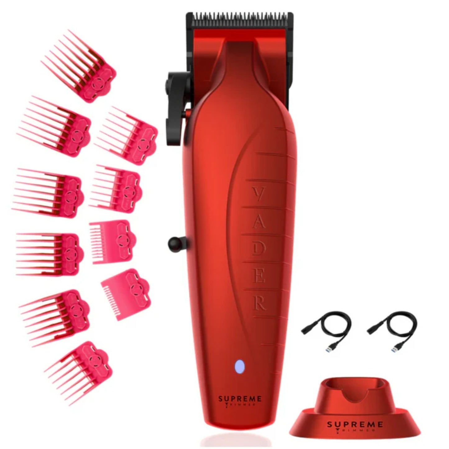 Supreme Vader Clipper & Trimmer Duo Kit – Red