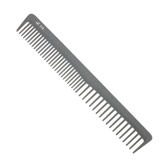 Leader Carbon Comb #214, Cutting, Wide Teeth