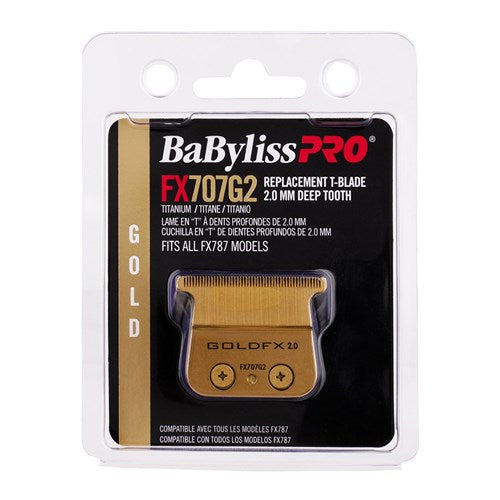 Babylisspro Gold Adjustable 2.0mm Deep Tooth Trimmer Blade