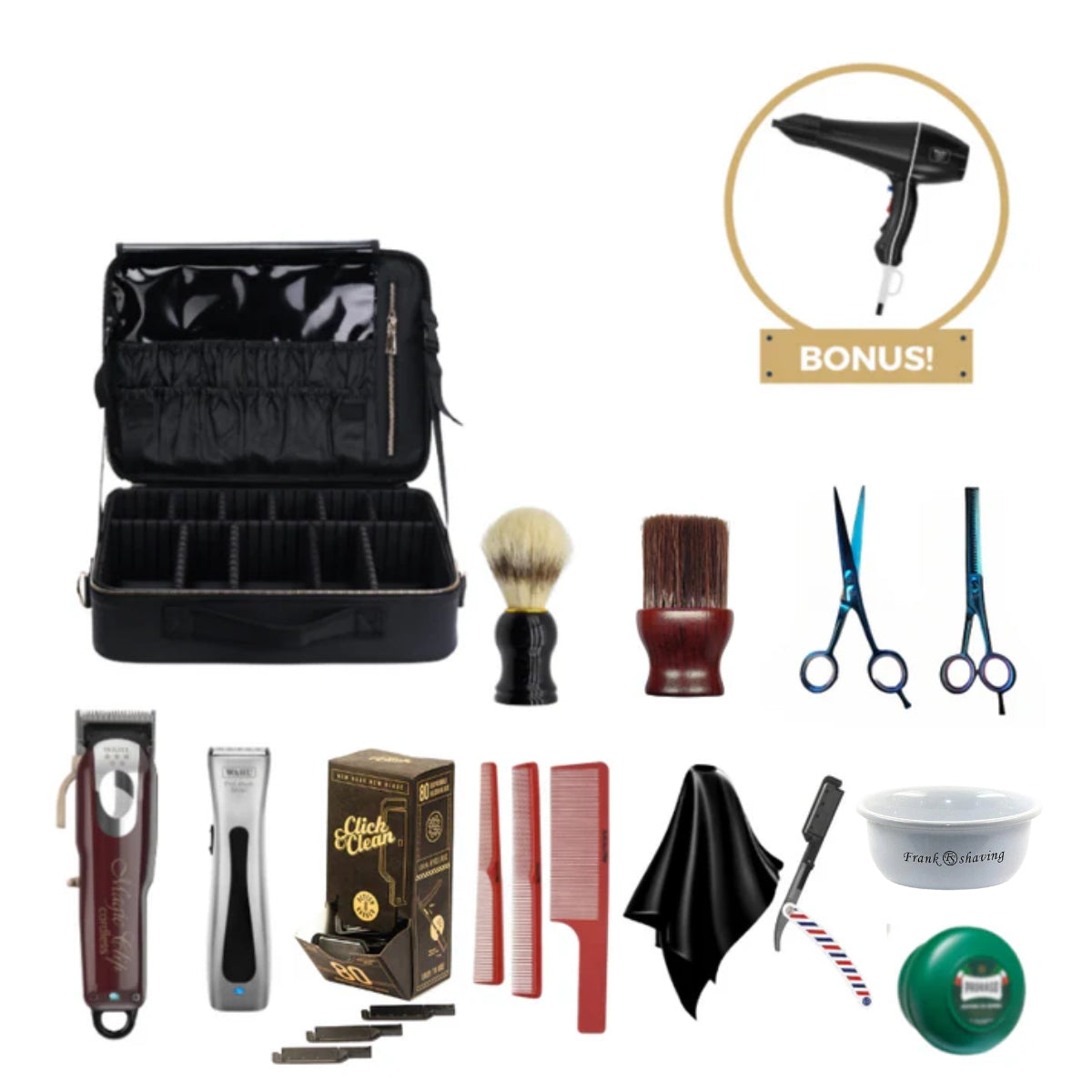 Professional Haircutting Case - Wahl Magic Clipper