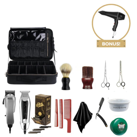 Professional Haircutting Case - Wahl Taper 2000 Clipper