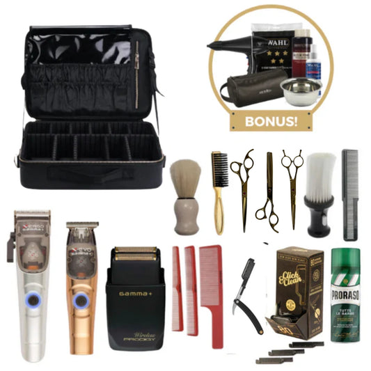 Barberco Platinum Barbering Kit - Gamma+