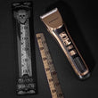 Pegasus Skulleto No 303 Silver Barber Tapered Comb