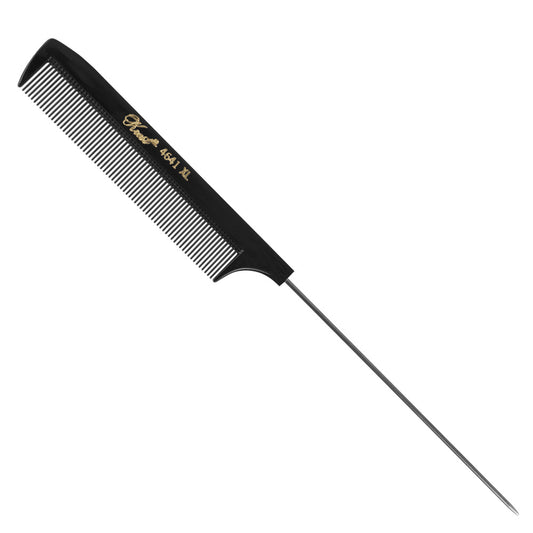 Krest Black Edition Extra Long Tail Comb 4641- Stainless Steel