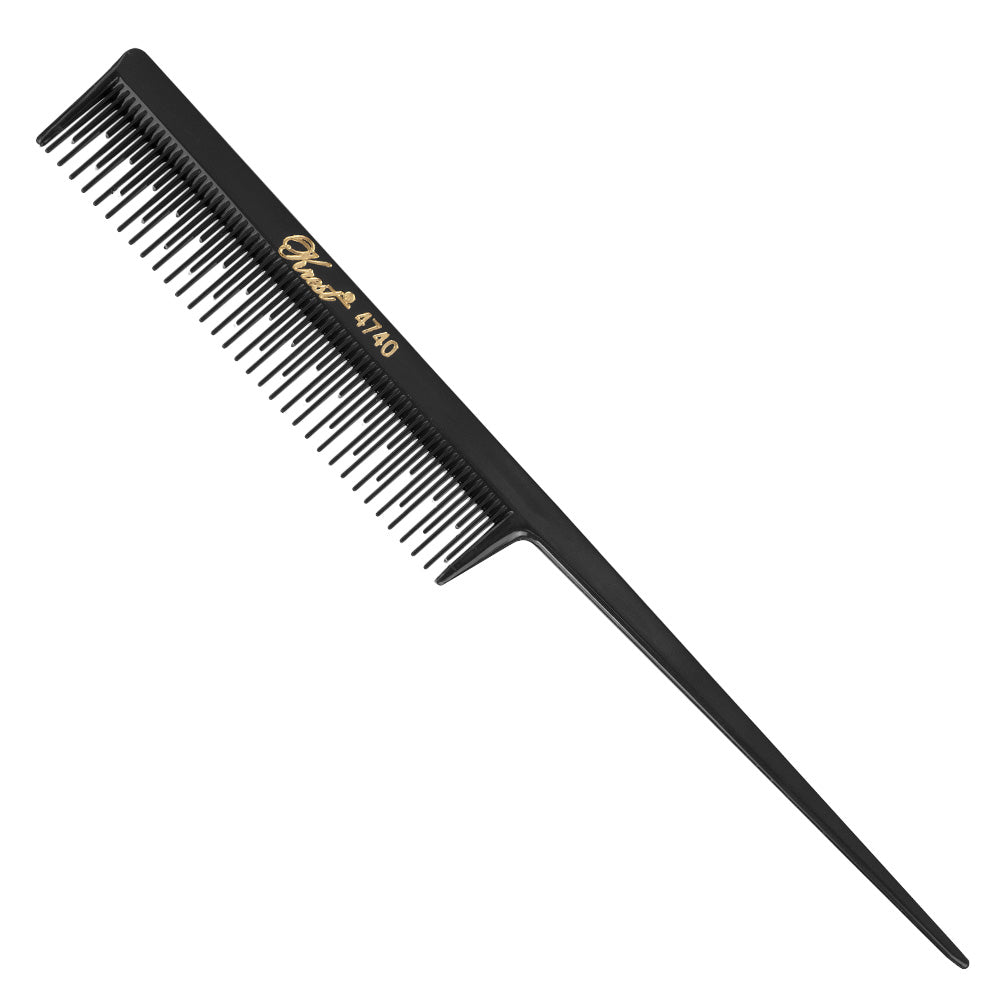 Krest Cleopatra Tail Comb with Teasing Teeth 4740 - Plastic