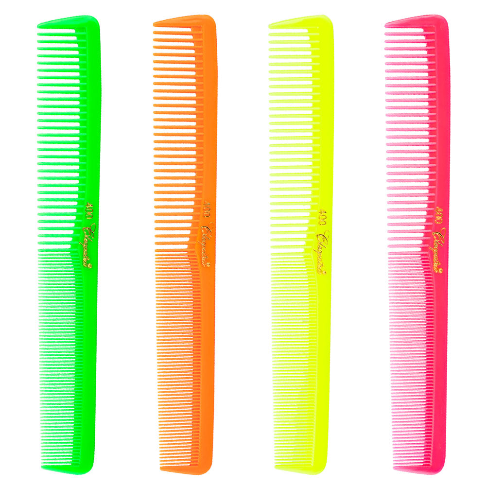Krest Cleopatra Cutting Comb 400 - Neon Colours